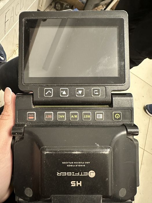 Aparat sudură fibră optica