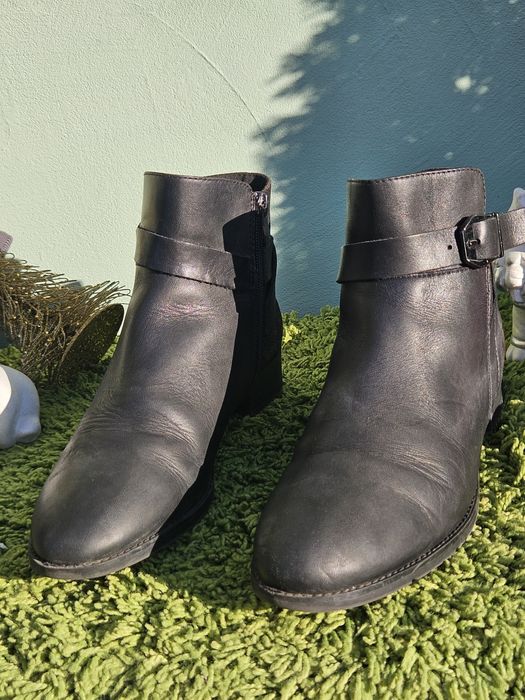 Caprice ботуши естествена кожа N40