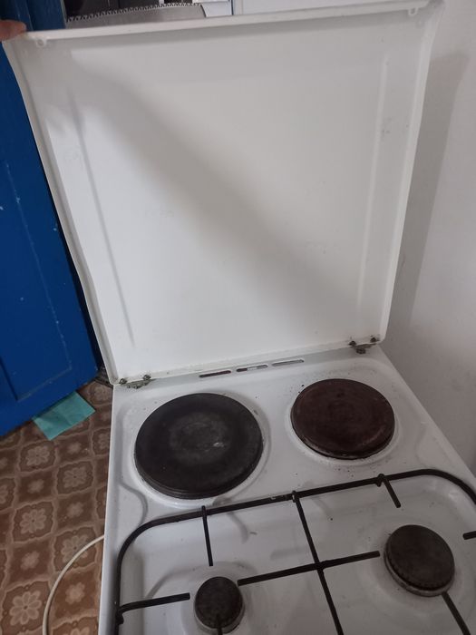 Продам электрически газ плита