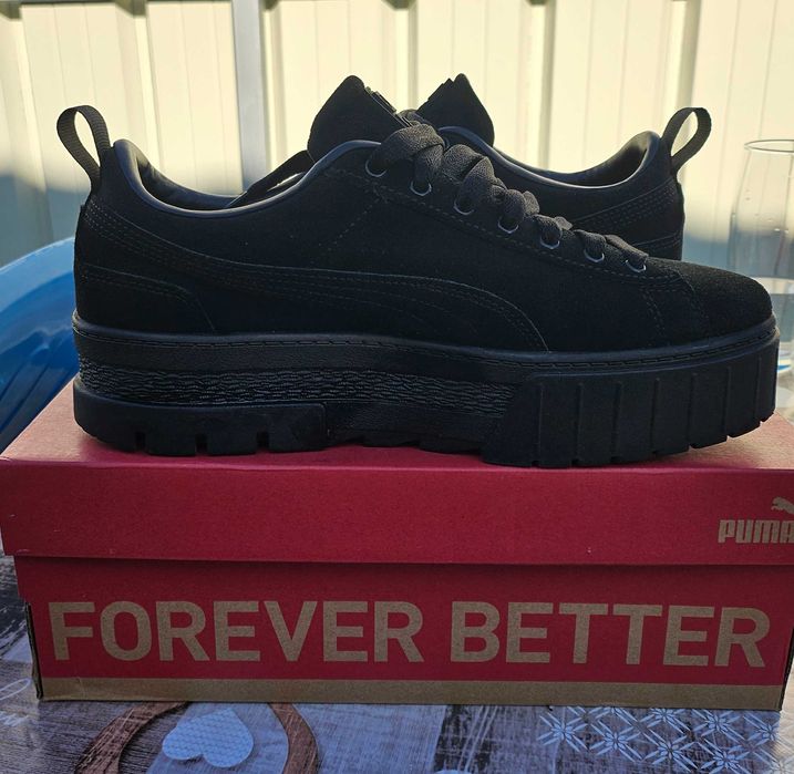 Дамски маратонки Puma (велур)