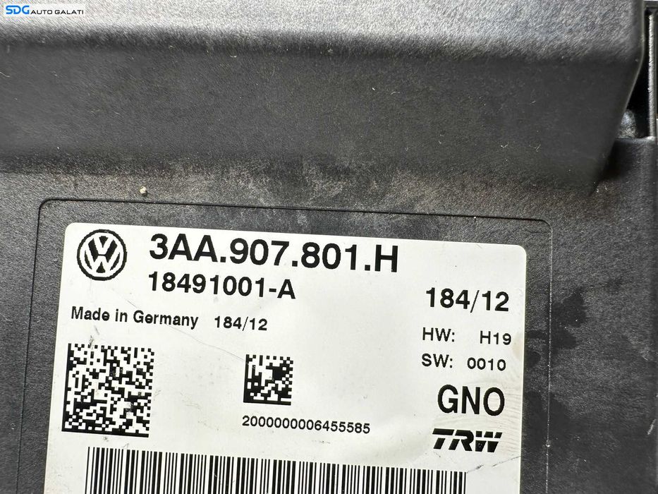 Calculator Frana de Mana Volkswagen Passat B7 2010 - 2015 Cod 3AA907801H [X3317]