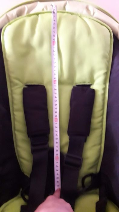 ABC Design Бебешка количка Cobra Black Lime