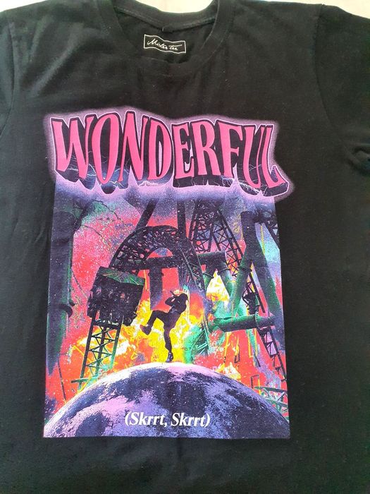 Mister Tee M Skrrt rap tricou negru graphic print Wonderful 100% bumbac streetwear