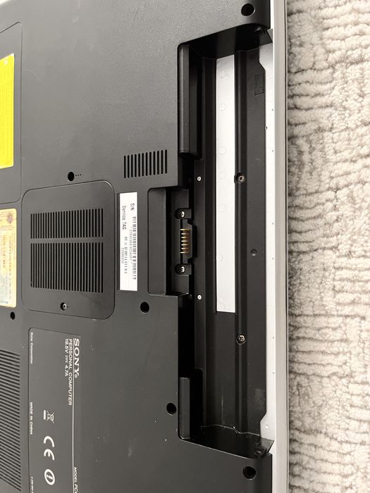 Laptop Sony Vaio Model: PCG-81213