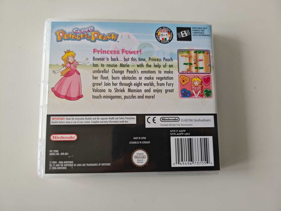 Super Princess Peach Nintendo DS