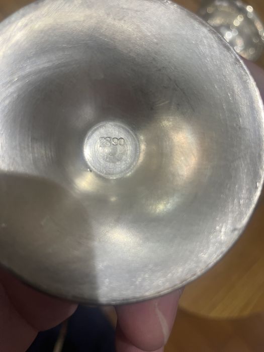 Посеребренная посуда