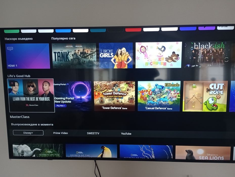 LG LED 55 139см 4K Ultra HD