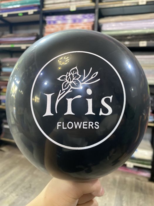 Печат на шарах Шарга логотип уриб берамиз