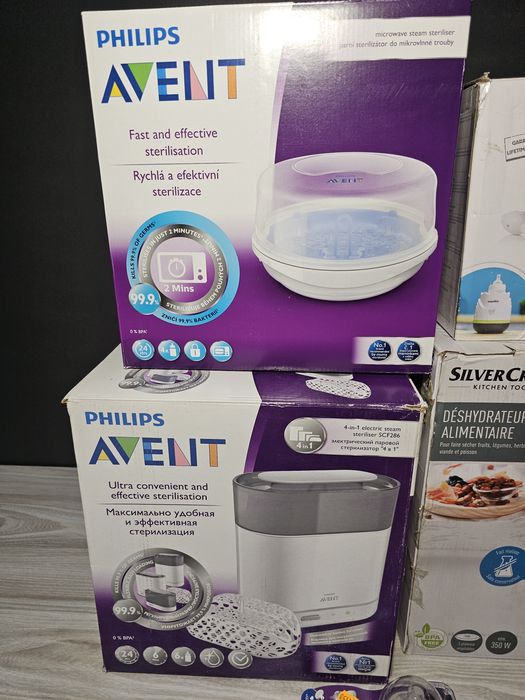 Philips Avent sterilizator 4 in 1, incalzitor auto pt biberoane, deshidrator