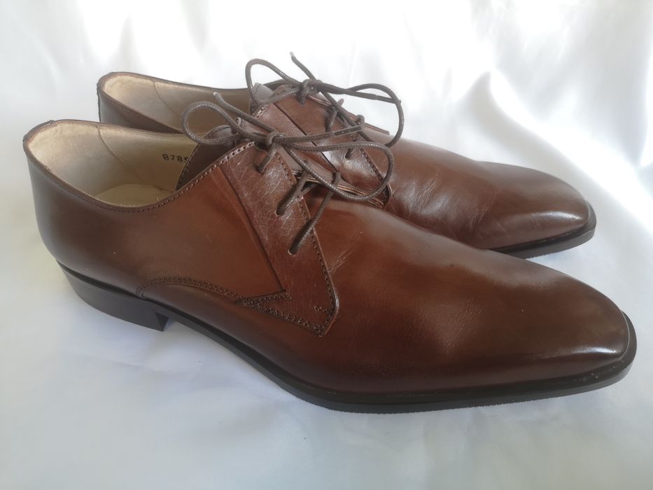 Rollmann, обувки естествена кожа, номер 43