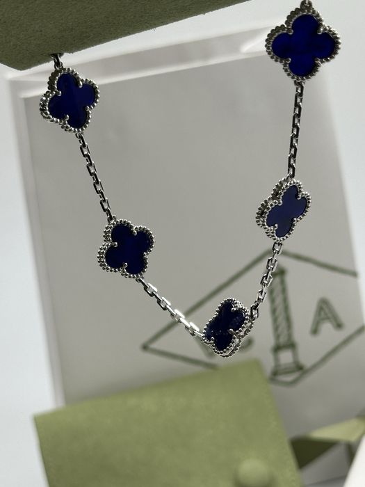 Brățară Van Cleef & Arpels 5 motifs White Gold 750 Agate