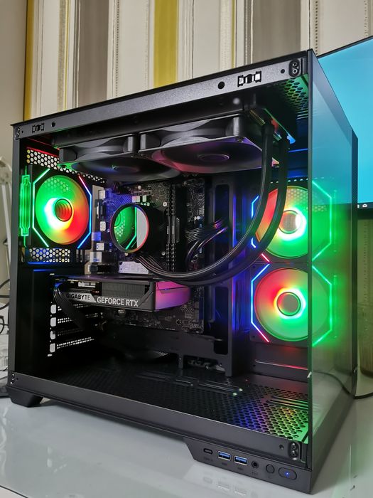 Unitate PC Gaming i5-14400f, RTX 5060, B760M, SSD1 TB
