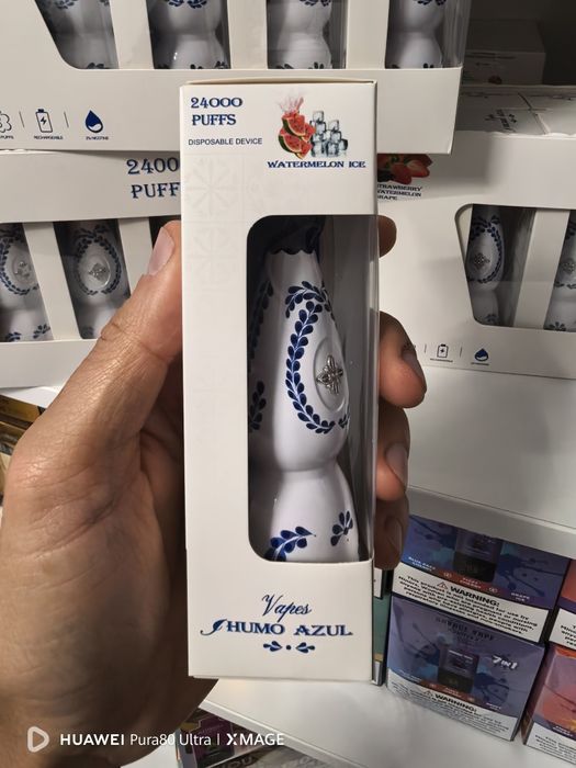 Original Vape Humo Azul 24.000 Puffs Narghilea Reincarcabil
Vindem Doa