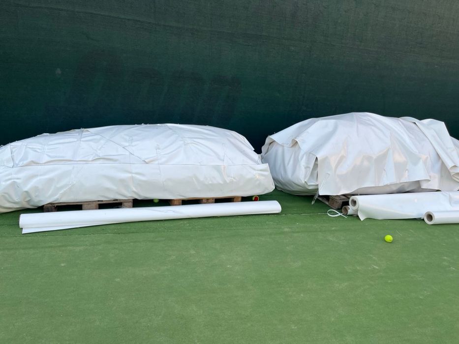 Ангар воздухоопорный. Надувной ангар.