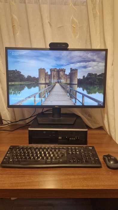 Unitate PC Desktop HP i5  SSF, SSD 112GB cu CD