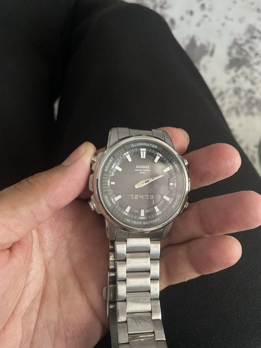 Часы casio water resist 50 m