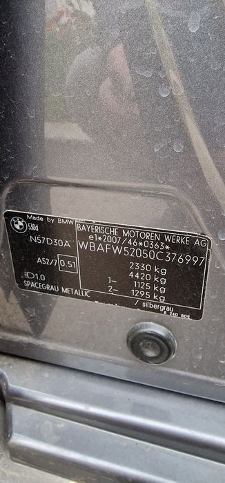 Motor BMW 3.0 diesel N57 204 / 245 / 306 cp cu proba F01 F10 F30 X5 X6 GT 530 525 330 325 430