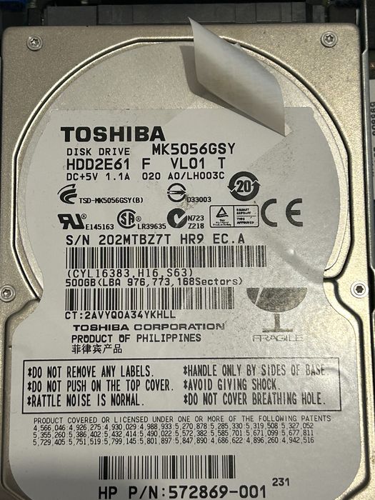 Vand hard disk de 500gb