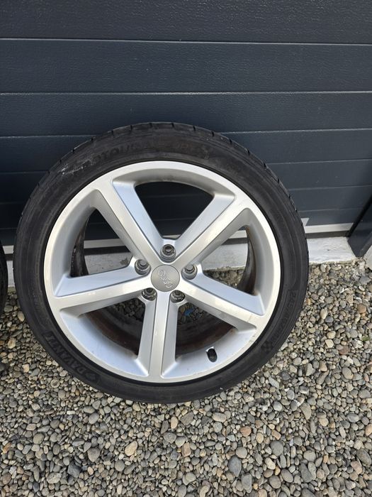 Jante audi A4 sline r18 , anvelope de vara 245 40  r18