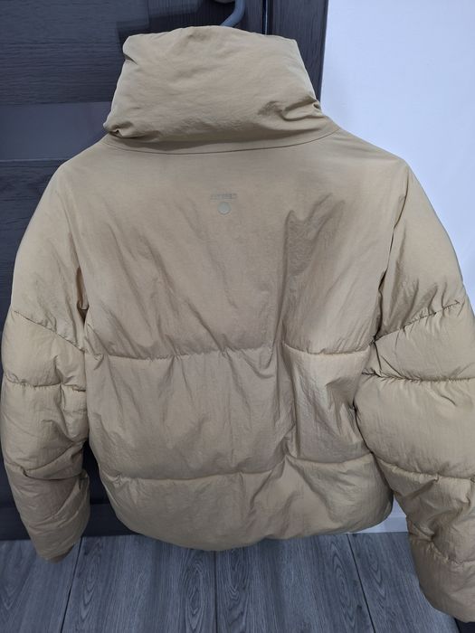 Geaca pentru barbati de iarna, fara gluga cu aspect bufant