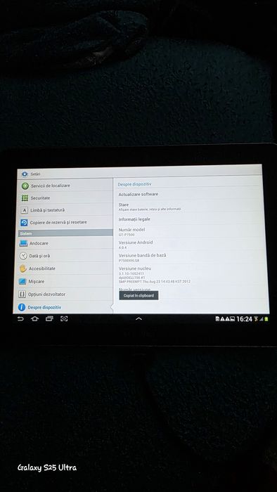 Vand Tableta Samsung