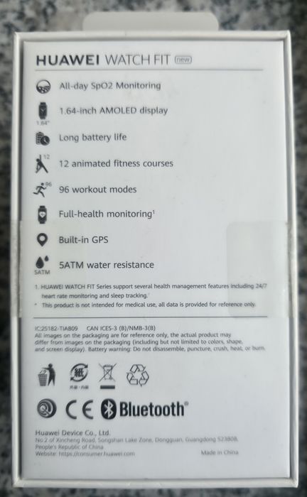 Vand Huawei Watch Fit