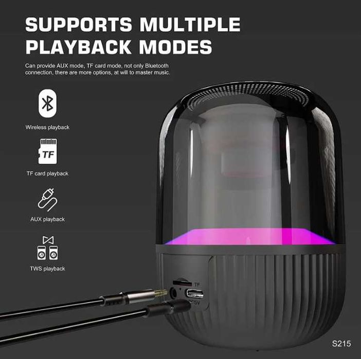 Bluetooth колонка LENYES S215