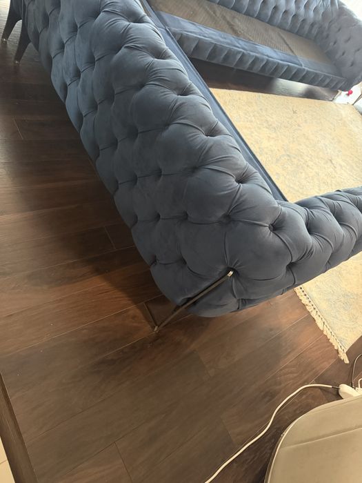 Vand coltar chesterfield catifea premium Divani& Sofa