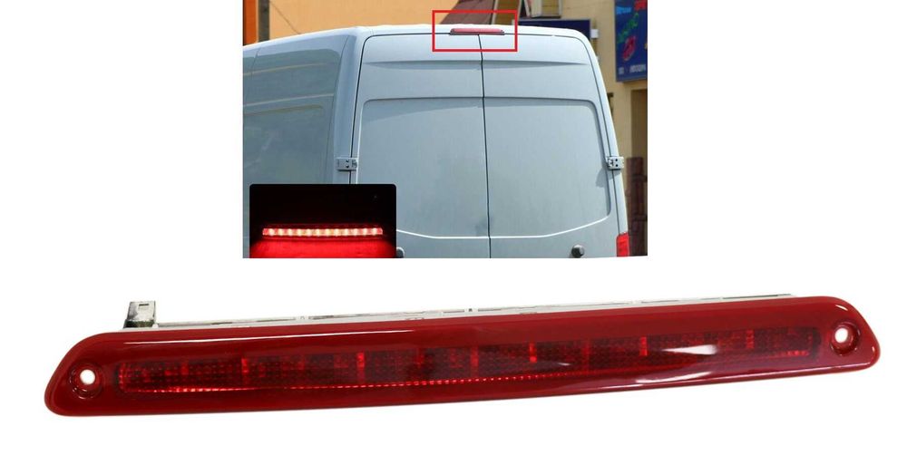 Трети LED стоп трета задна светлина MERCEDES Sprinter VW Crafter 06->