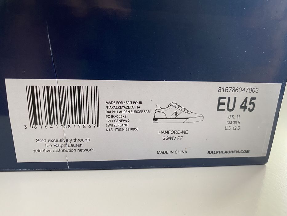 Polo Ralph Lauren, оригинал, 45 размер.