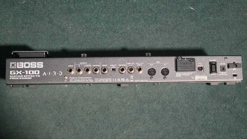Гитарный процессор эффектов Boss GX-100 с Bluetooth-адаптером и сумкой