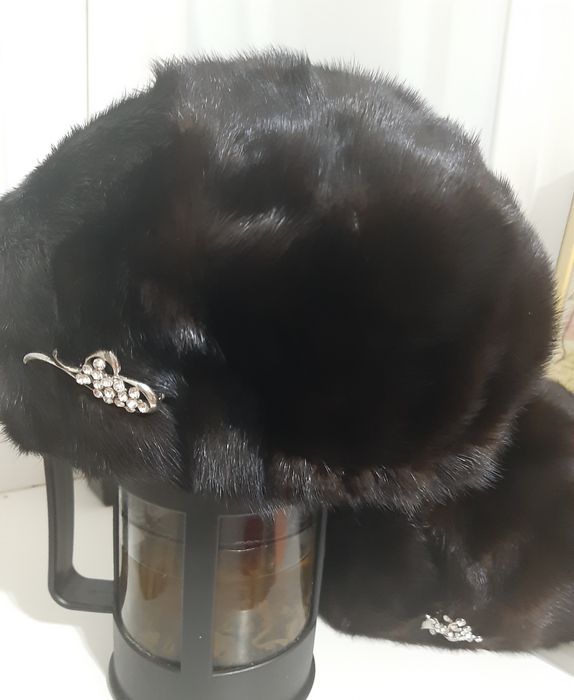 Шапка норковая новая и бу