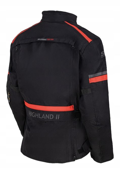 Geaca moto textil SM Defender Lady Red mărimea XS, S, M, L, XL