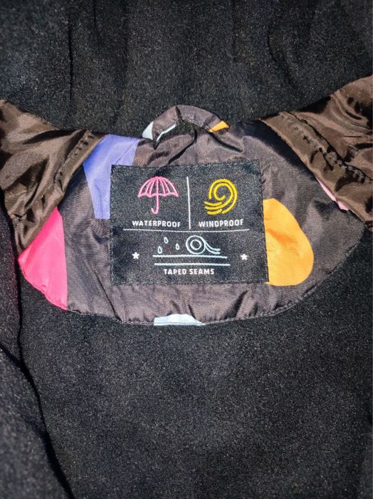 Зимний детский комбинезон