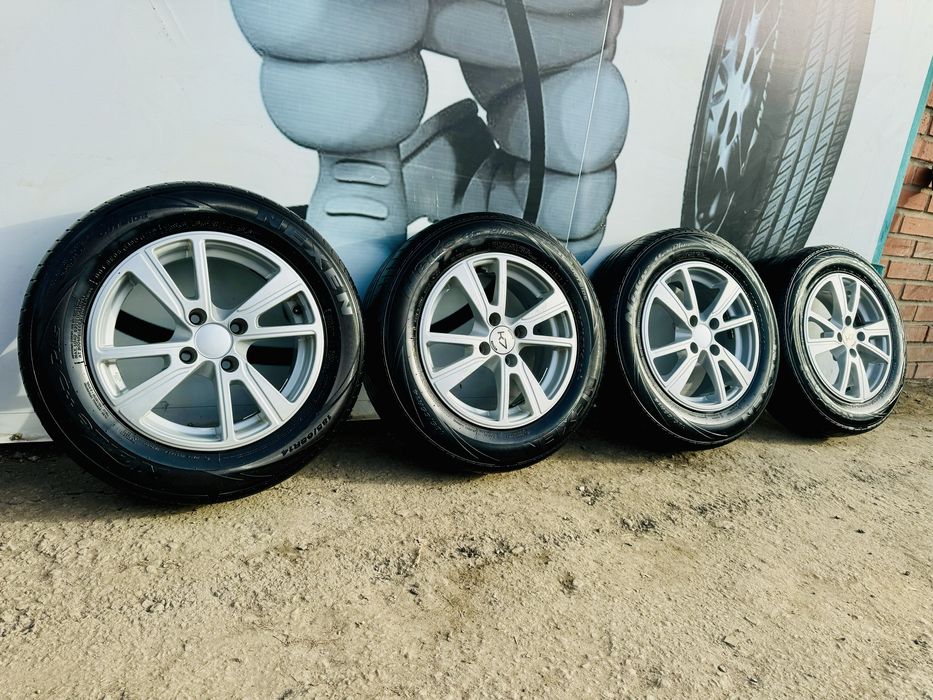 Диски R14 4,98 с летней резиной!