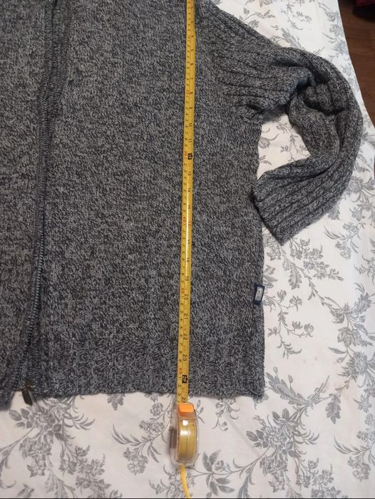 Pulover gros cu fermuar