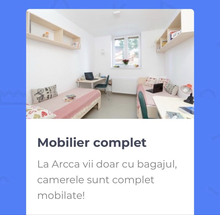 1200 ron  Camera cămin privat ARCCA