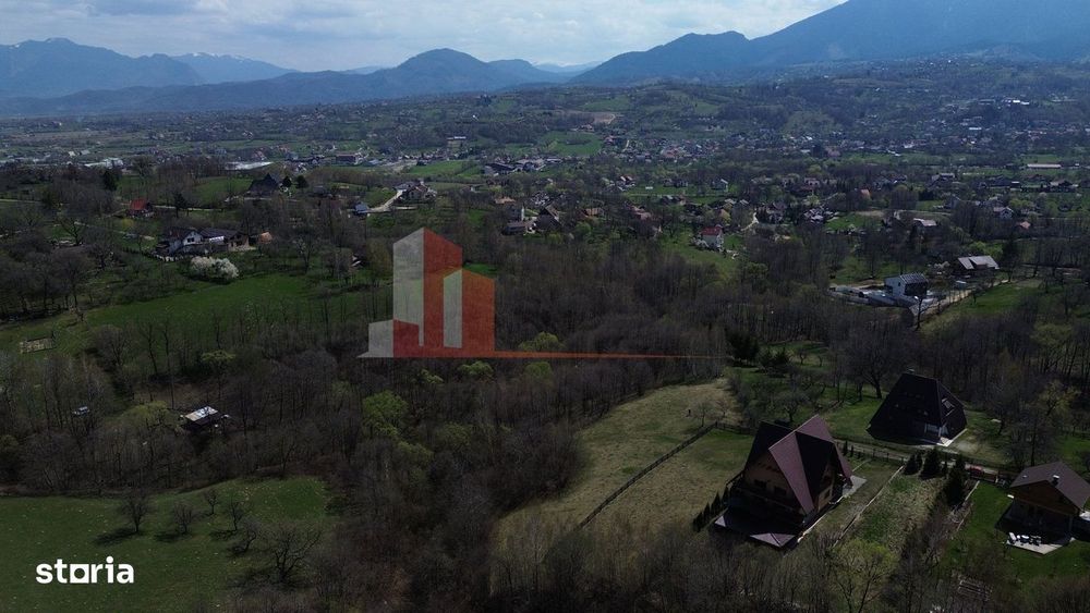 Teren Premium 1.200 mp | Bran - Predelut | Vedere spre Bucegi și Piatr