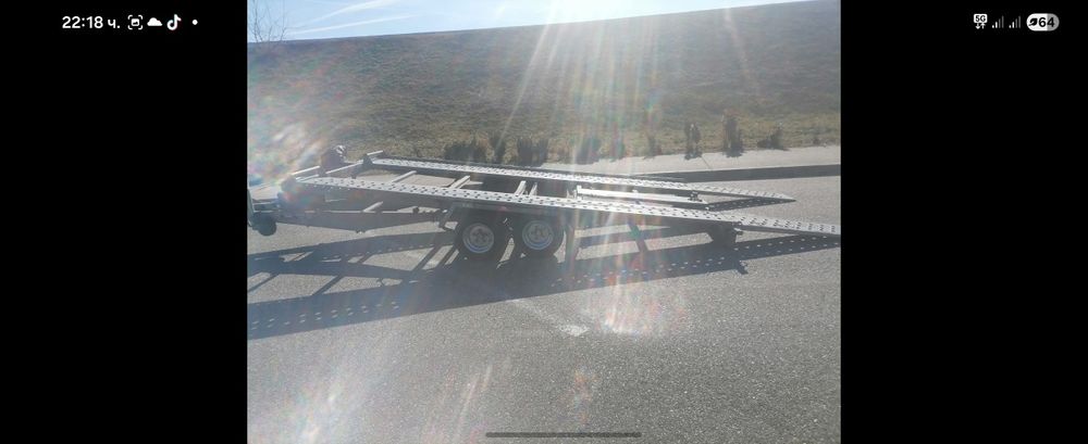 Самосвална Платформа за автомобили Pongratz