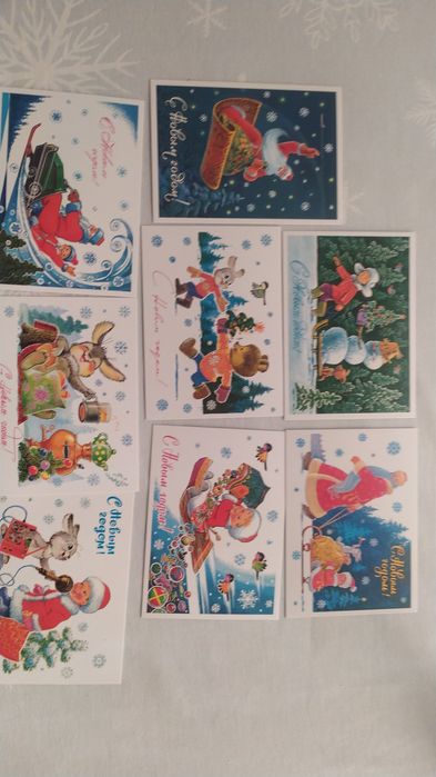 Открытки  ,флажки современные под ретро