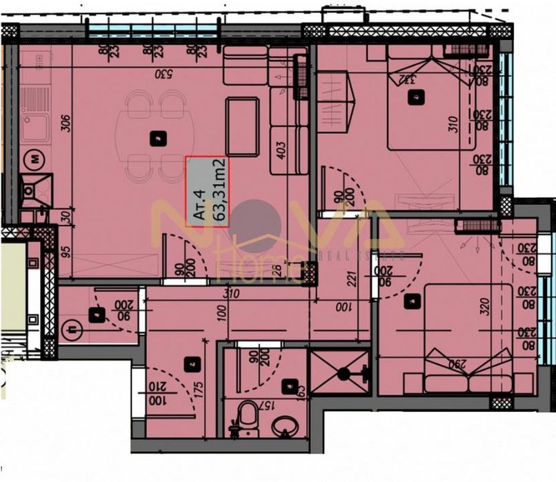 Продава се Тристаен апартамент в Варна, Виница - 71 кв.м за 606 €/кв.м - Снимка #3