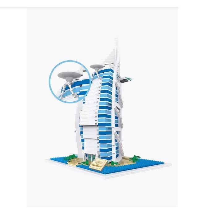 Lego Лего Дубай-41х20х26 см 1368 детали Доставка бесплатно