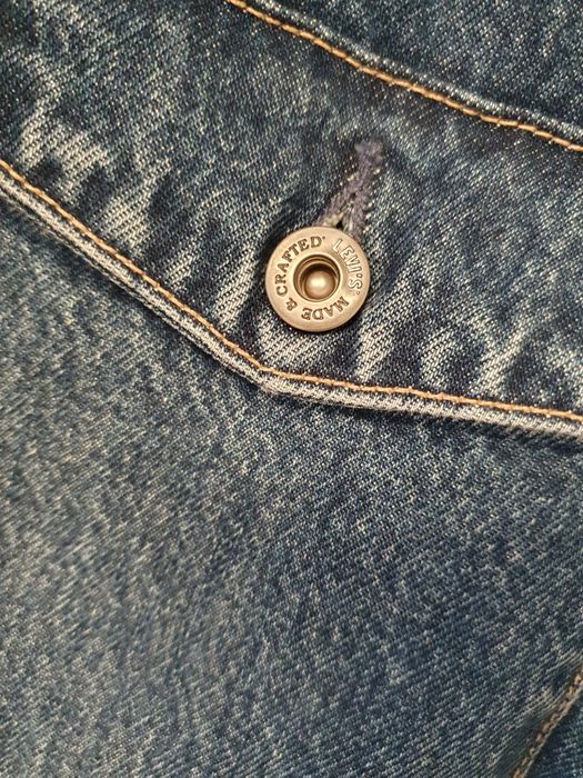 Trench din denim Levis, M, nou