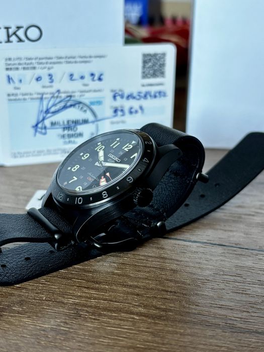 Seiko SSK025K1 GMT field automatic