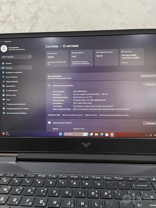 Hp Victus holati ideal