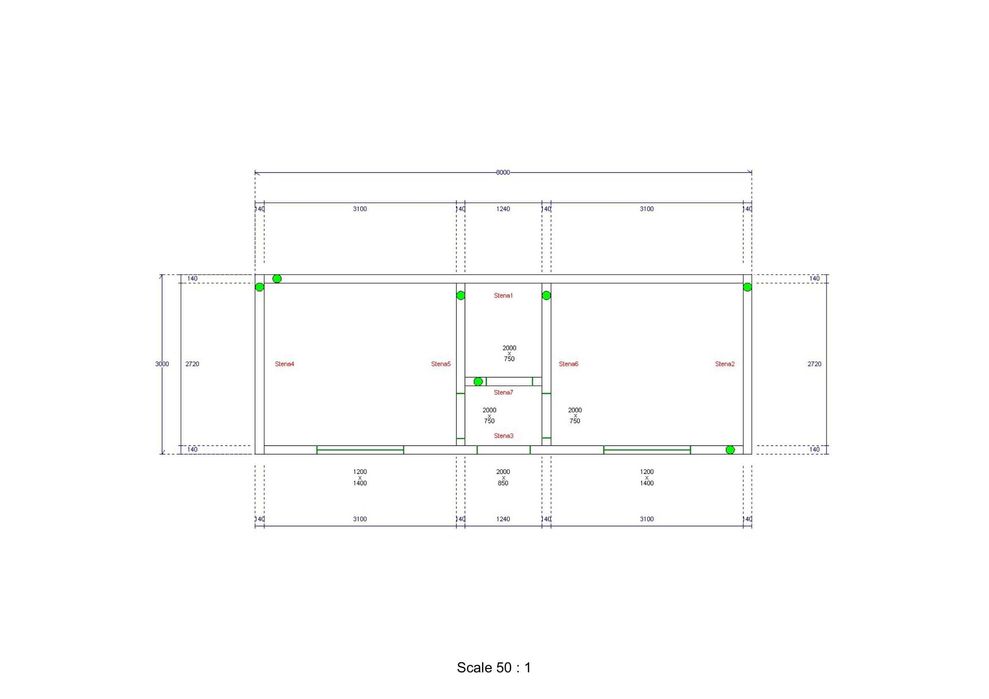 Бунгала, къщи, Контейнери, Гаражи, Фургони 24м2 - 8м х 3м + WC