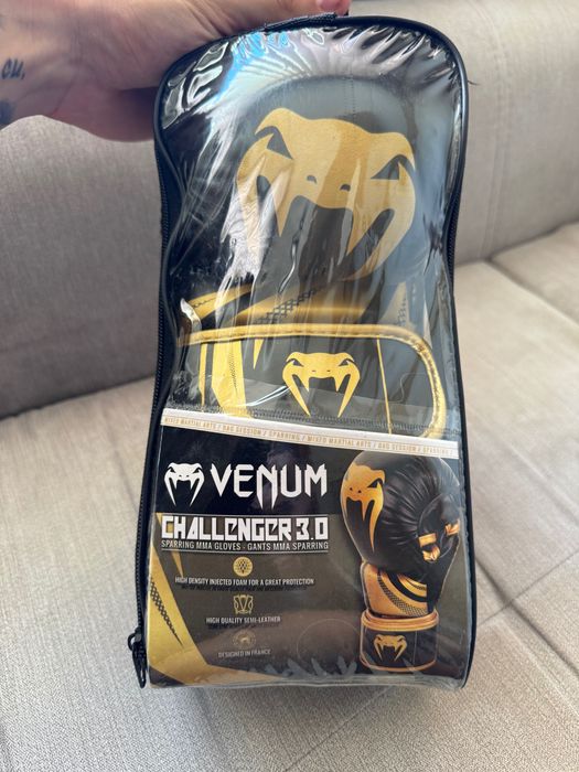 ММА Спаринг Ръкавици Venum Challenger 3.0 Black/Gold