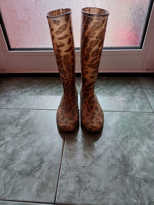 Гумени ботуши с тигрови мотиви
