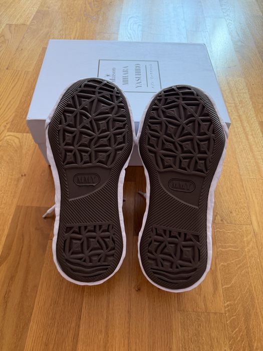 Maison Mihara Yasuhiro OG Sole Canvas Low "Hank Black"