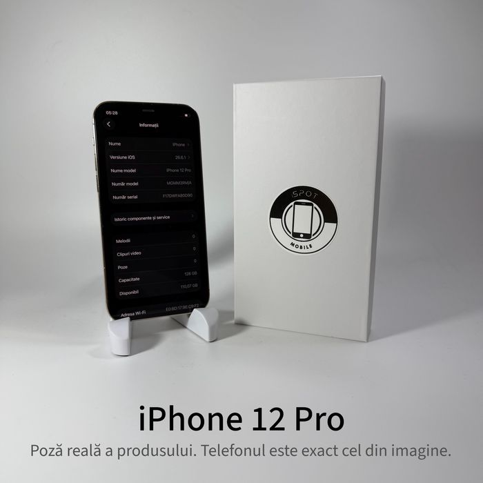 ispotmobile.ro  iPhone 12 Pro 128GB  ! Garantie 2 ani + cadou